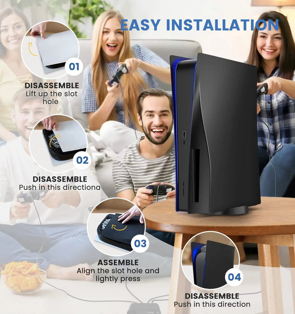 PlayStation 5 Disc Edition Hard Shell Faceplate