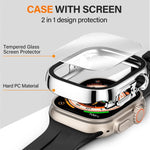 Protective Waterproof Shell with Screen Guard for Apple Watch