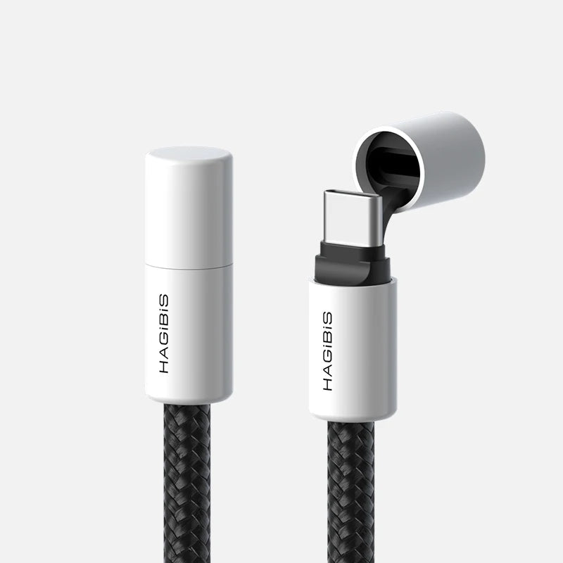 Hagibis 240W USB-C PD 3.1 Cable with Protective Cap