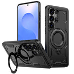 Samsung Galaxy S26 Series Military Drop-Proof Case with 360° Ring Stand