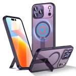 Shockproof MagSafe Case with Invisible Bracket Stand for iPhone 17 Series