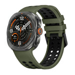 Breathable Perforated Silicone Sport Band for Samsung Galaxy Watch Ultra 2