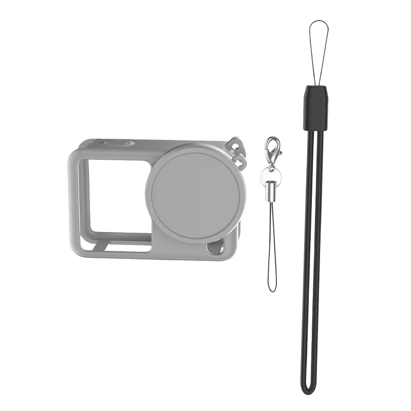 Soft Silicone Protective Case & Lens Cap for DJI Osmo Action 6