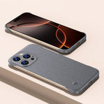 Sandstone Frameless Slim Matte Hard PC Case for iPhone 15 Series