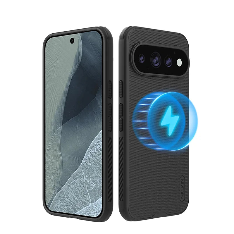 Frosted Magnetic Case with Dual-Ring N52 Magnets for Google Pixel 11 Series