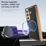 Samsung Galaxy Z Fold 7 Premium Magnetic Leather Case