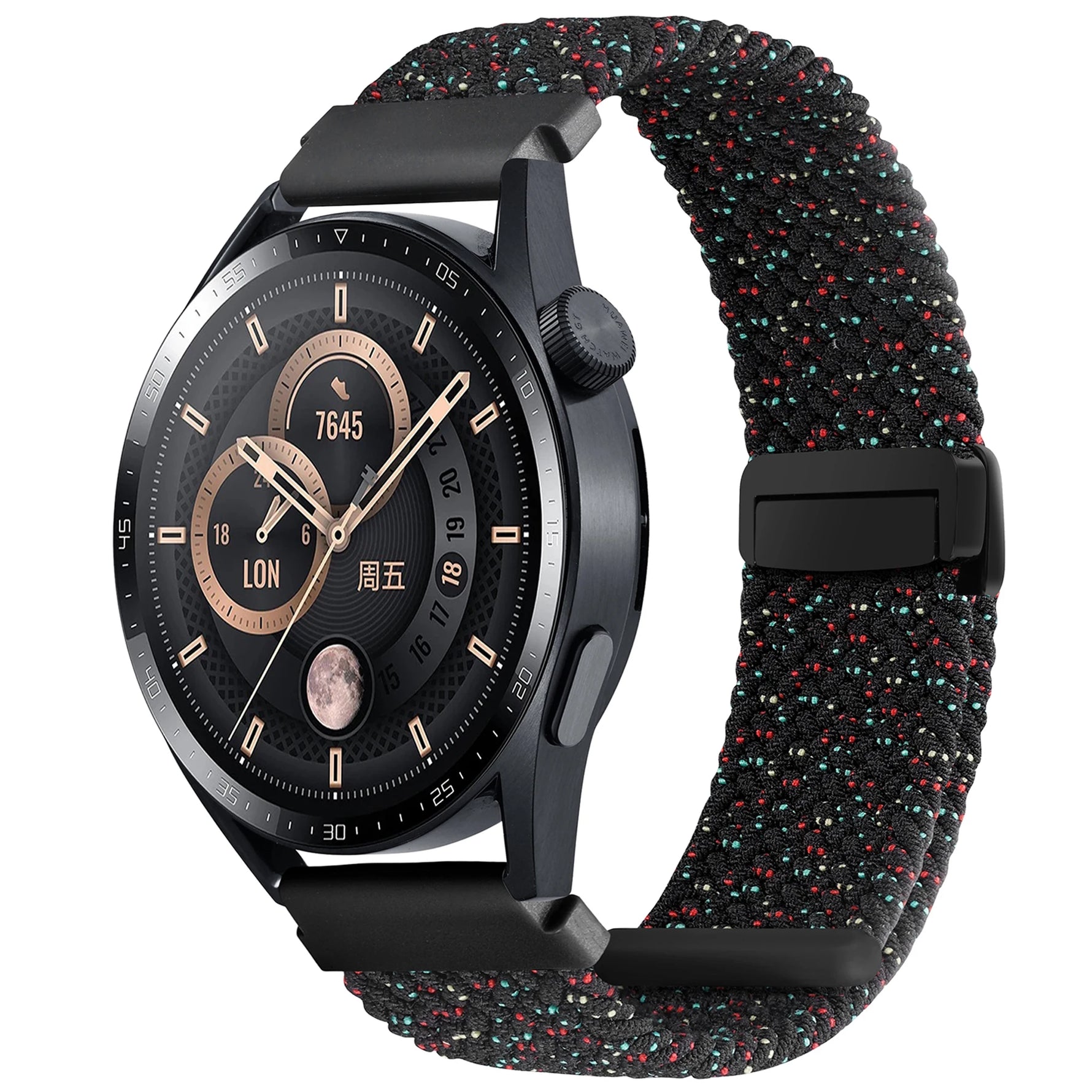 Nylon Braided Loop Strap For OPPO Watch X2  Band Replaced Bracelet