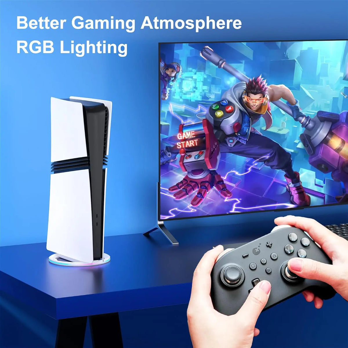 Vertical PlayStation 5 Wide Base Stand