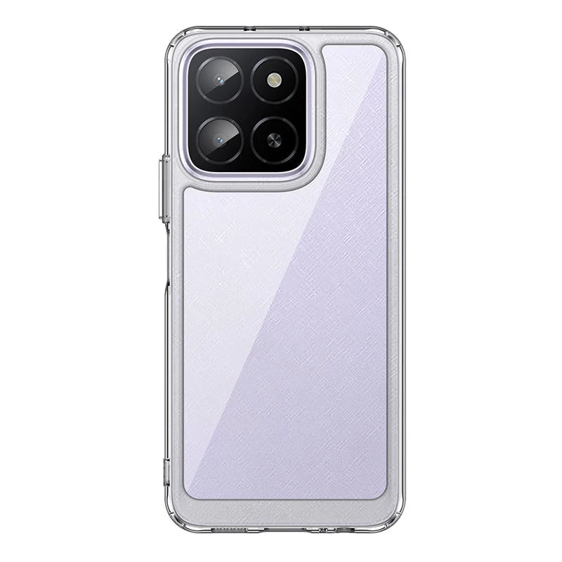 Honor X6B Shockproof Case with Hard Translucent Soft Edges