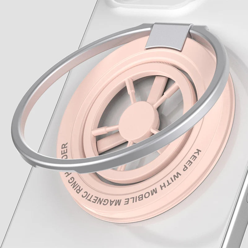 360° Rotating MagSafe-Compatible Magnetic Ring Holder