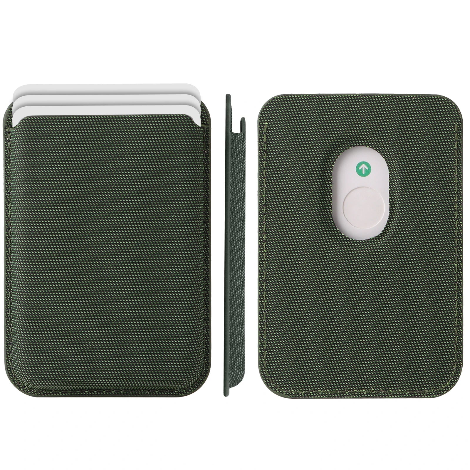 Slim Fabric MagSafe Card Holder Wallet