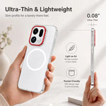 Anti-Yellowing Polycarbonate Clear Case for OPPO Find X9 Pro