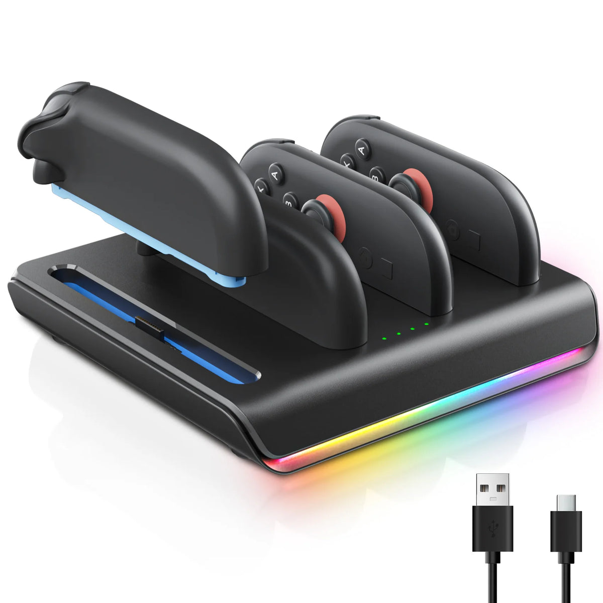 Four-Port Nintendo Switch 2 Joy-Con Charging Dock