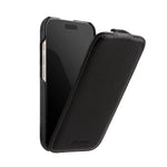 Vertical Flip Cowhide Leather MagSafe Case for iPhone 17 Series