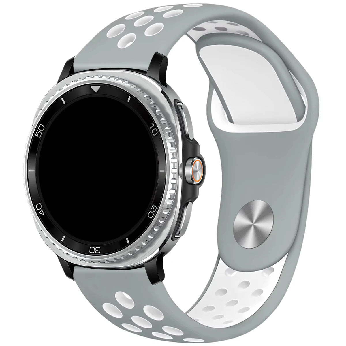Dual Color Soft Silicone Sport Band for Samsung Galaxy Watch 8 & Galaxy Watch 8 Classic