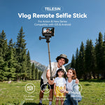 TELESIN Wireless Bluetooth Selfie Stick Tripod