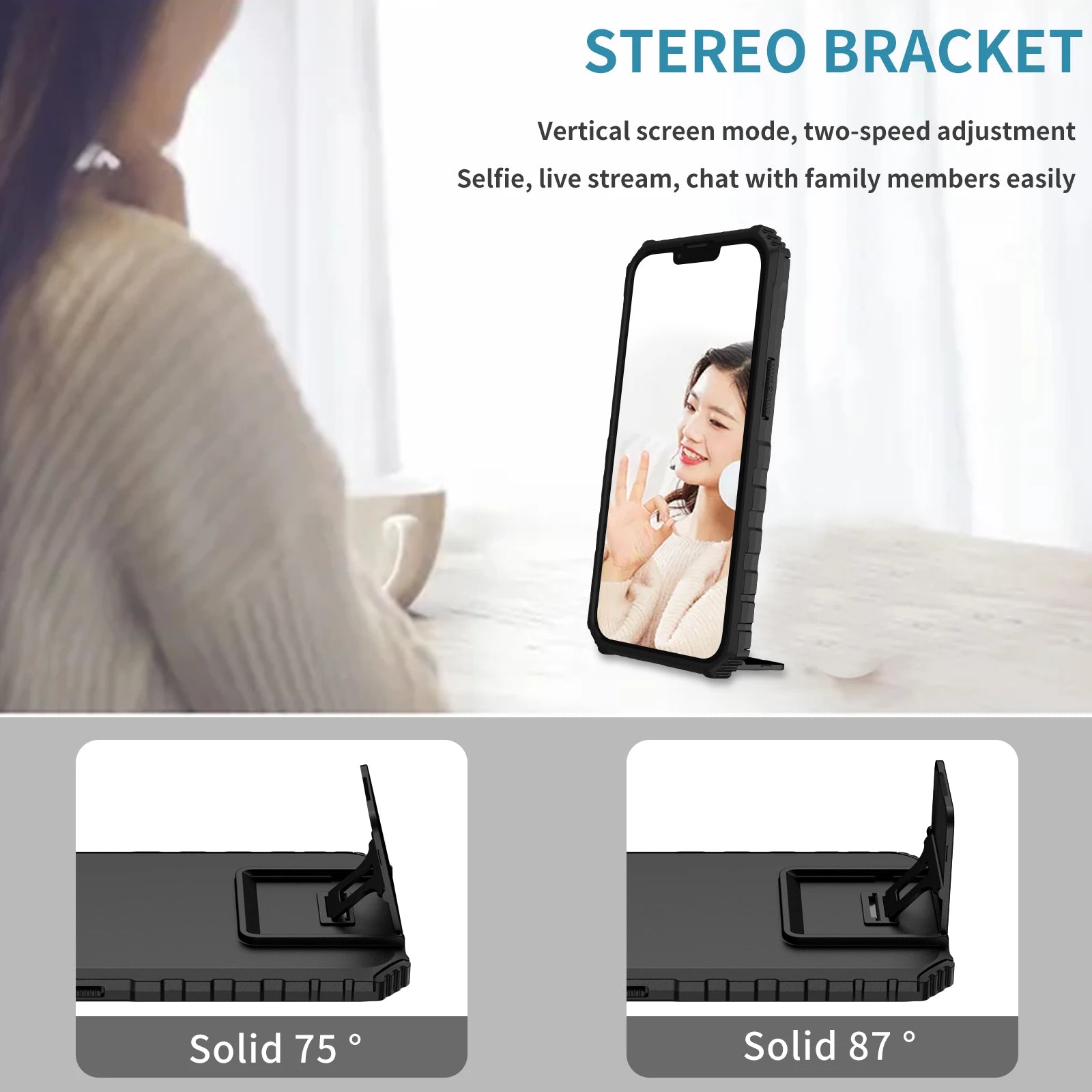 Premium Hard Case with Slide Camera Protection for iPhone 17 Series