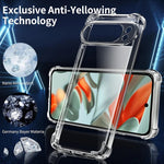 Clear Anti-Yellow Case for Google Pixel 9 Series