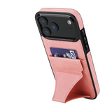 Premium Leather Wallet Case with Stand Function for iPhone 17 Series