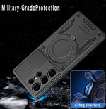 Samsung Galaxy S26 Series Magnetic Case with Rotating Stand