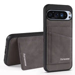 Google Pixel 9 Series Protective PU Leather Case with Card Slot
