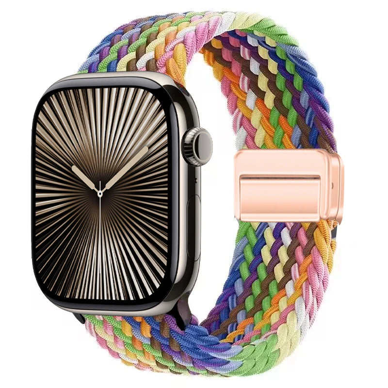 Premium Nylon Braided Strap for Apple Watch