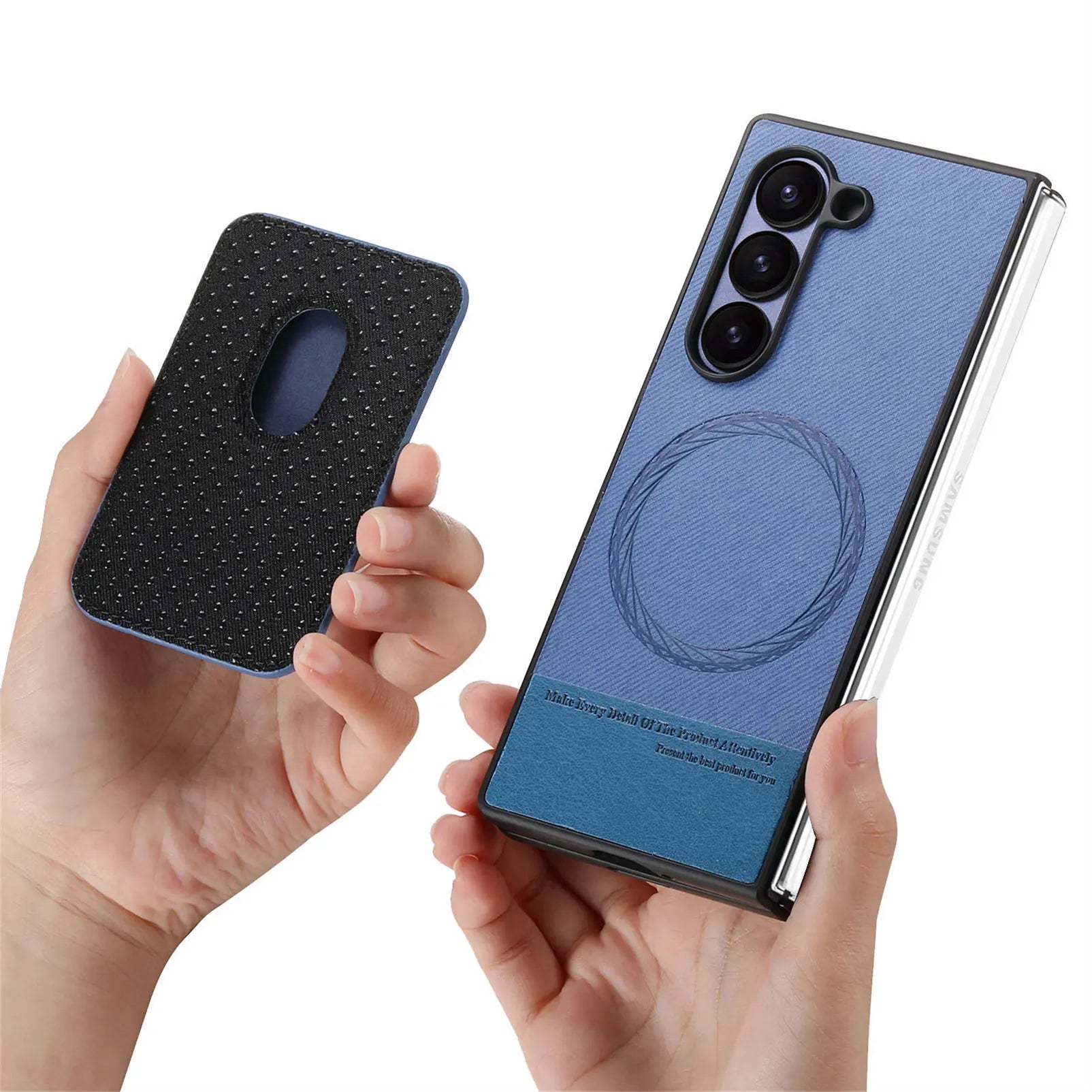 2-in-1 Detachable Leather Wallet Case for Samsung Galaxy Z Fold 6
