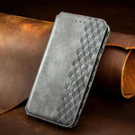 Premium Leather Flip Wallet Case for iPhone 17 Series
