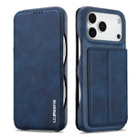 Premium Leather Wallet Flip Cover with Card Slots for iPhone 17 Series