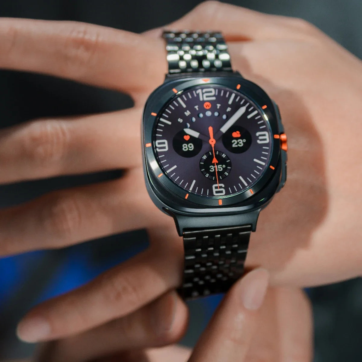 Stainless Steel Quick Fit Metal Band for Samsung Galaxy Watch Ultra and Samsung Galaxy Watch Ultra (2025)