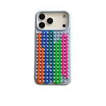 Cylindrical Labyrinth Silicone Phone Case for iPhone 17 Series