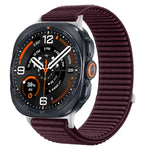 Breathable Ribbed Nylon Watch Strap for Samsung Galaxy Watch Ultra 2