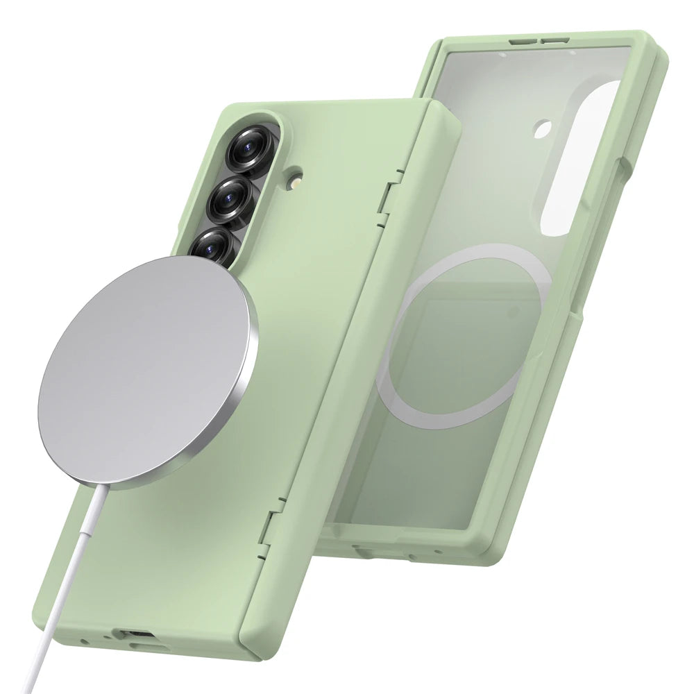 Premium Matte Magnetic Hard Case with Screen Film for Samsung Galaxy Z Fold 7