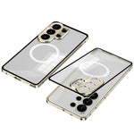 Samsung Galaxy S26 Ultra TPU Magnetic Case with Metal Lens Cover