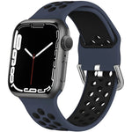 Two Tone Silicone Sport Strap for Apple Watch