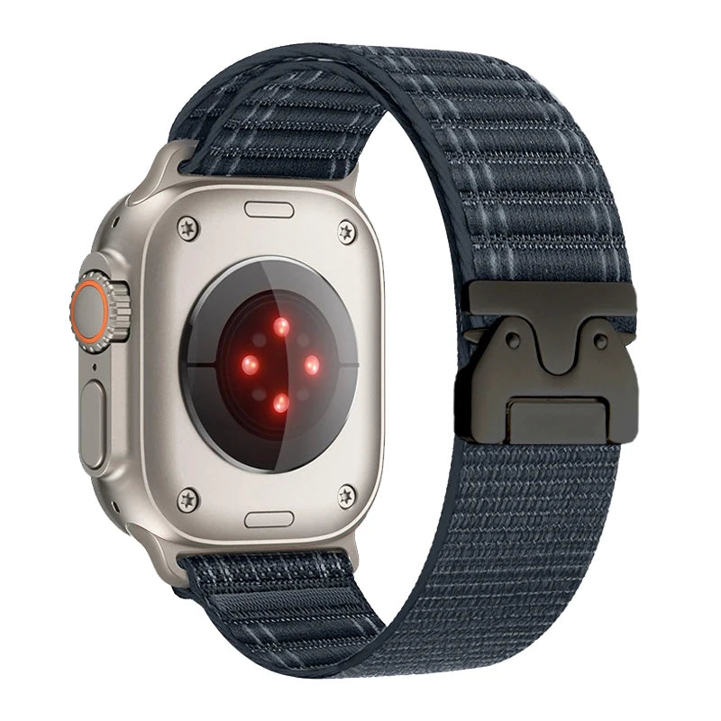 Stretchable Nylon Solo Loop Strap for Apple Watch