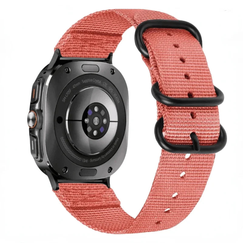 Durable Military Nylon Strap for Samsung Galaxy Watch Ultra (2025)