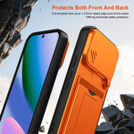 Matte Sliding Lens Protection Case with Fold-Out Kickstand for Google Pixel 11 Series