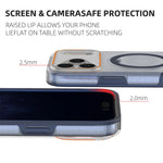 Multifunction MagSafe Matte Phone Case with Ring Stand for iPhone 17 Series