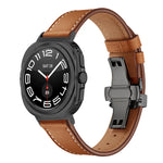 Classic Leather Strap for Samsung Galaxy Watch Ultra and Samsung Galaxy Watch Ultra (2025)