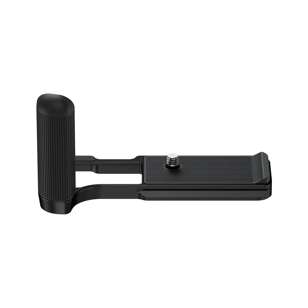 Black camera accessory with JJC logo on a white background