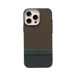 Carbon Fiber Pixel Relief MagSafe Case for iPhone 16 Pro / iPhone 16 Pro Max