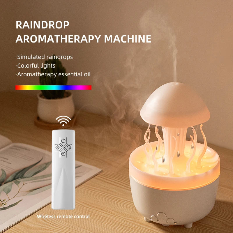 Electric Air Humidifier with Swinging Jellyfish Effect