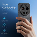 Xiaomi 17 Ultra Shockproof Case With Flowing Line Matte Design