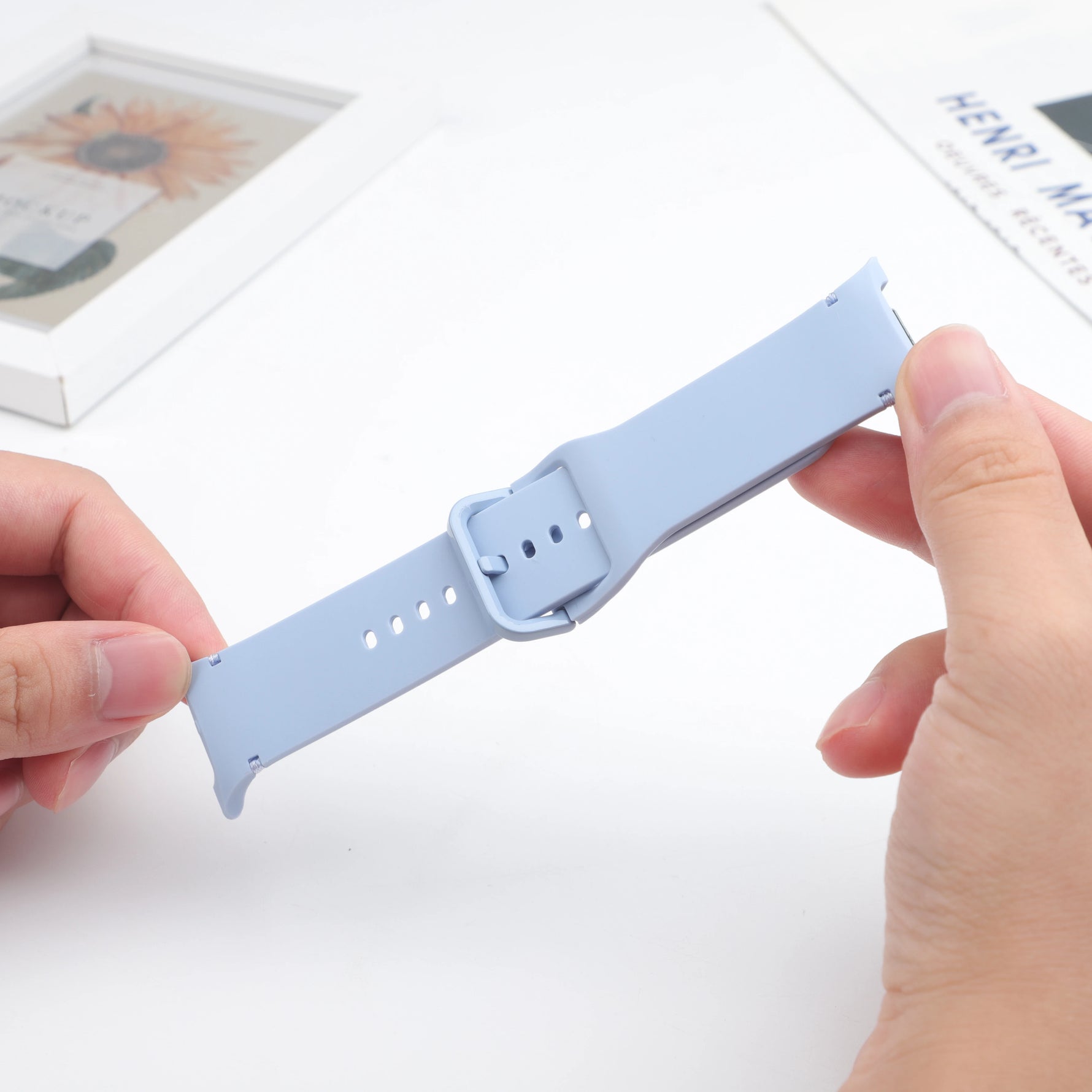 Sport Silicone Strap for Samsung Galaxy Watch 8 / Galaxy Watch 8 Classic