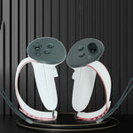Adjustable Active Straps with Metal Ring Buckle for Meta Quest 3 Controllers