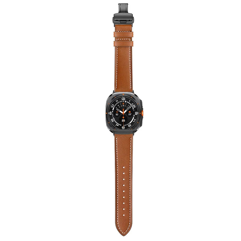 Classic Leather Strap for Samsung Galaxy Watch Ultra and Samsung Galaxy Watch Ultra (2025)