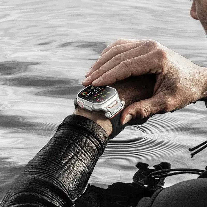 Comfortable Silicone Sport Band for Apple Watch