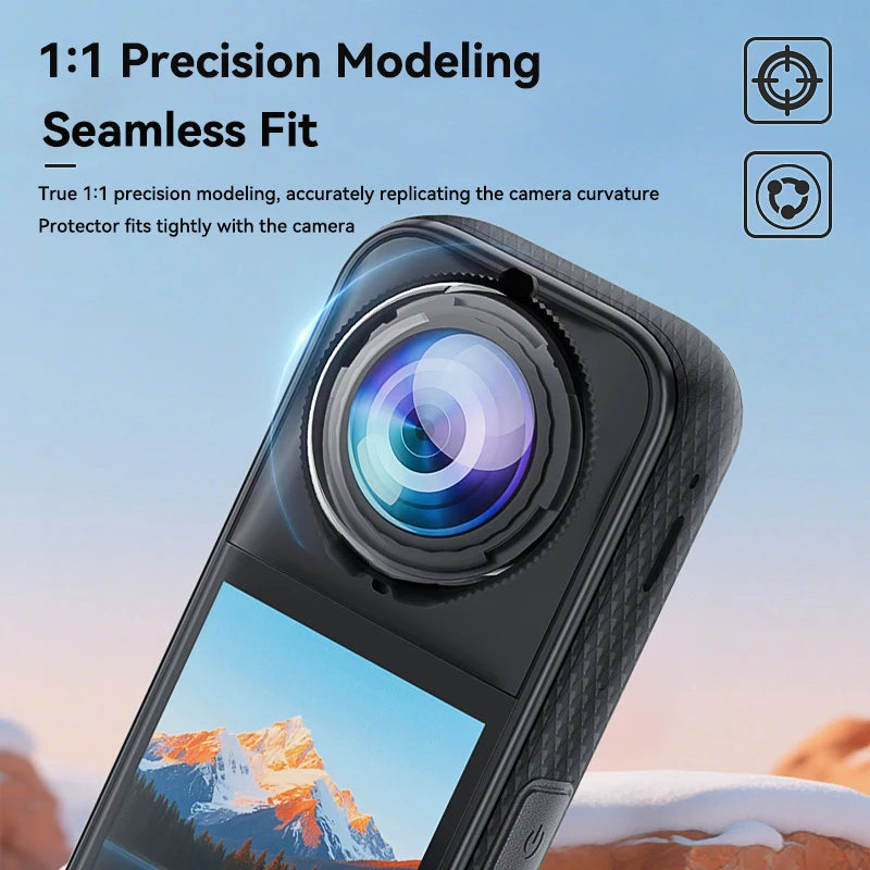 Premium Optical Glass Lens Guards for Insta360 X5