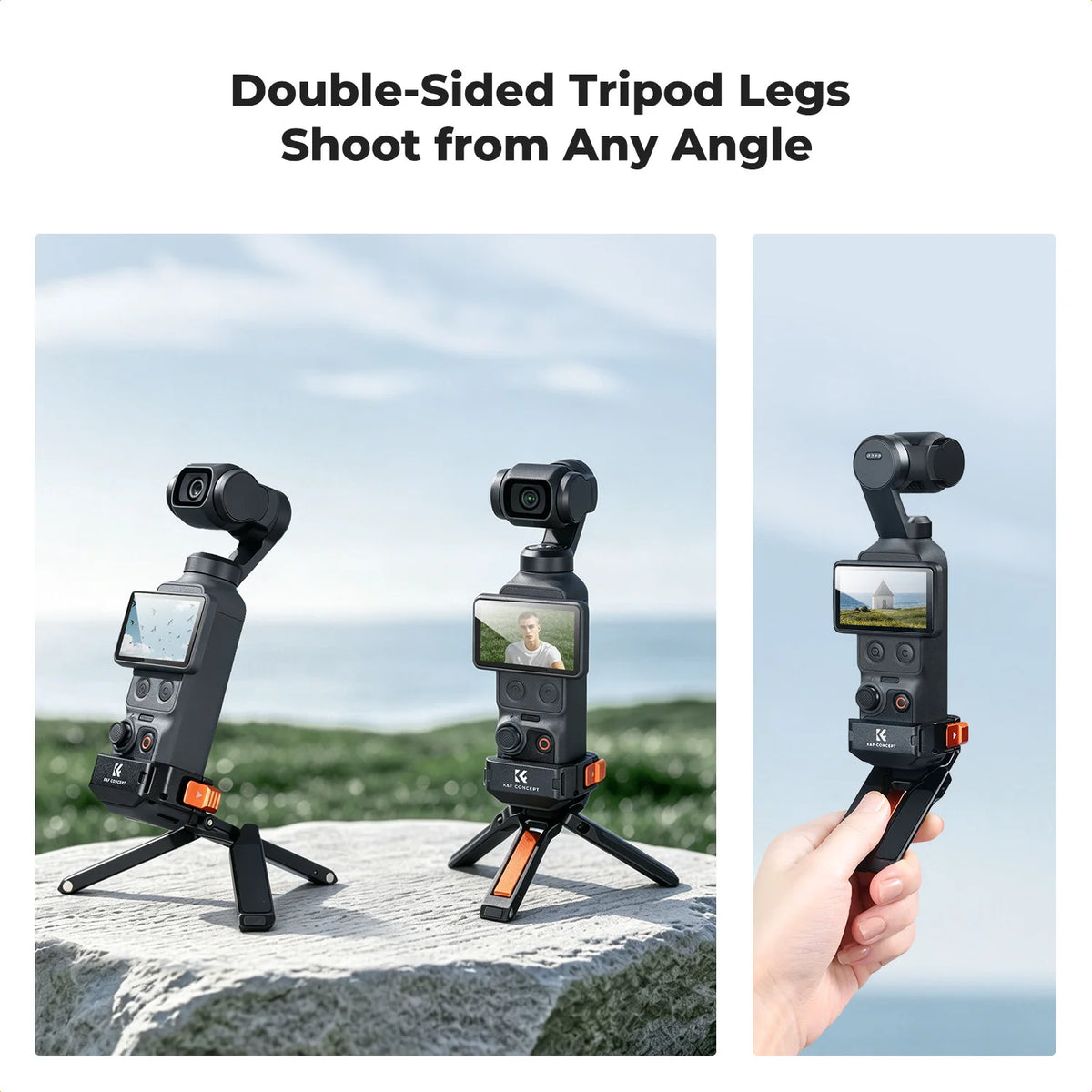 K&F Concept PP63 Magnetic Expansion Frame For DJI Osmo Pocket 4